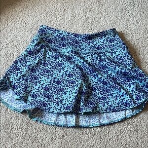 Nicole Miller Sport Aqua & Purple skirt